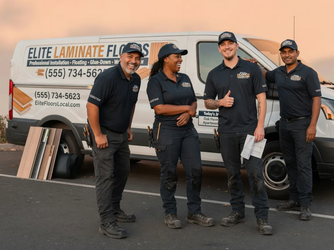 Laminate flooring installation company in Delmar, DE
